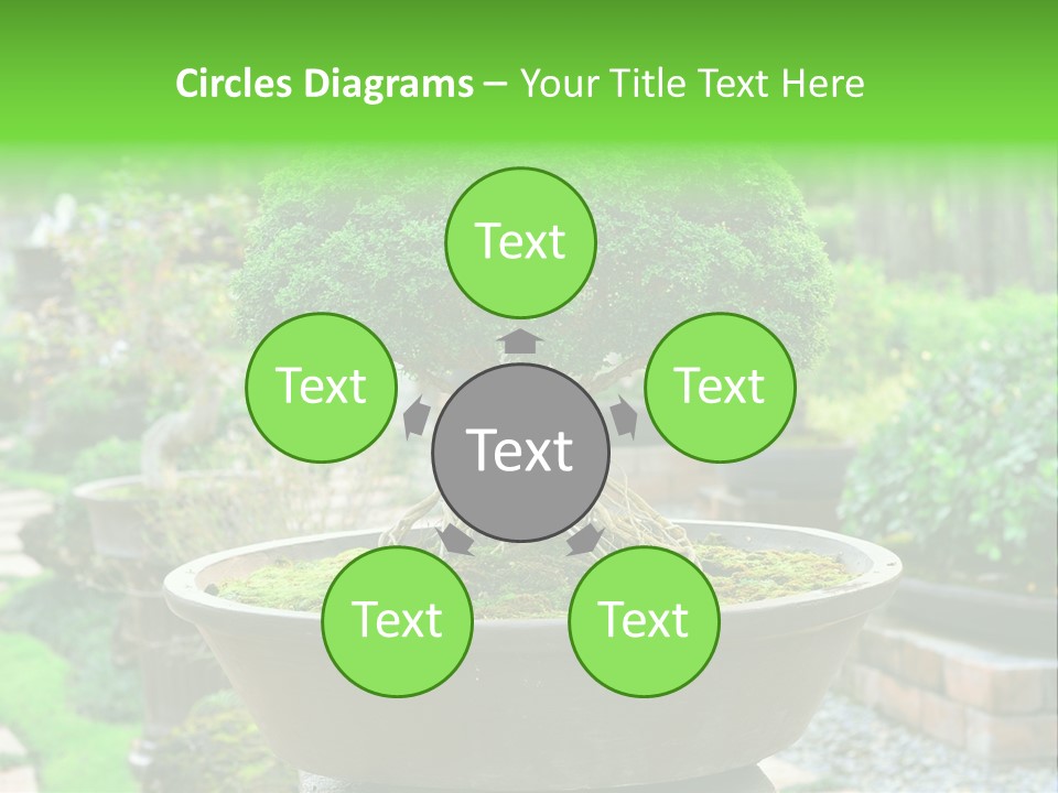 Tropical Green Beautiful PowerPoint Template