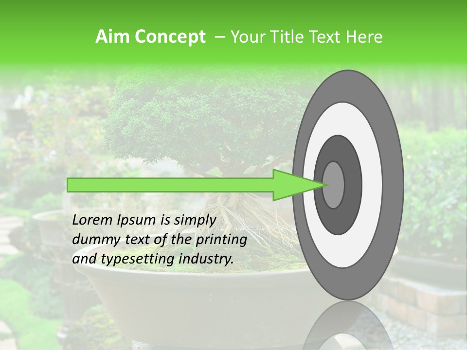 Tropical Green Beautiful PowerPoint Template