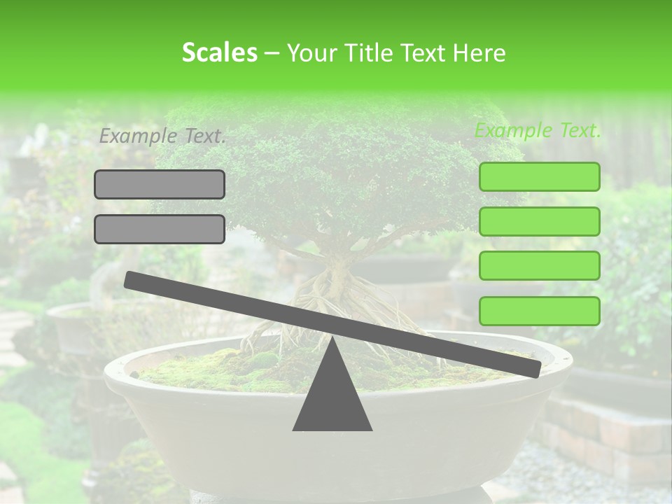 Tropical Green Beautiful PowerPoint Template