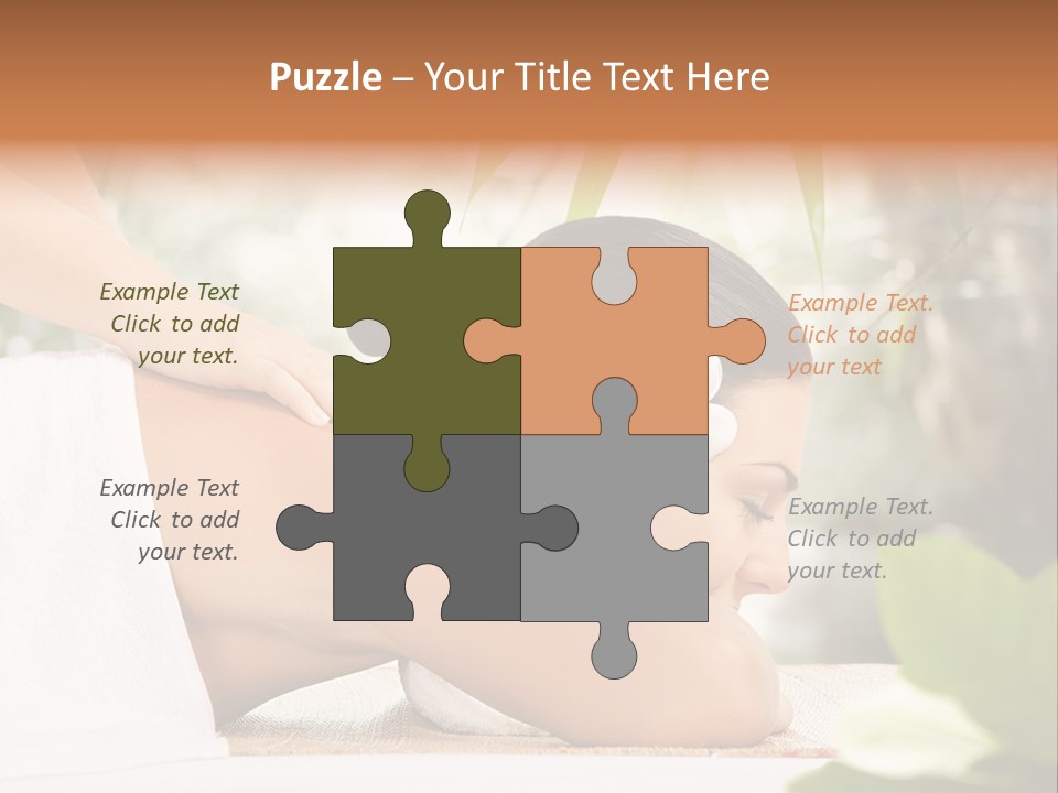 Medicine Relaxation Wellness PowerPoint Template