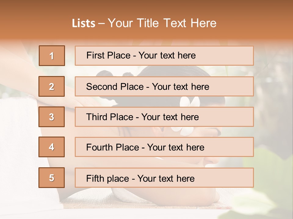 Medicine Relaxation Wellness PowerPoint Template