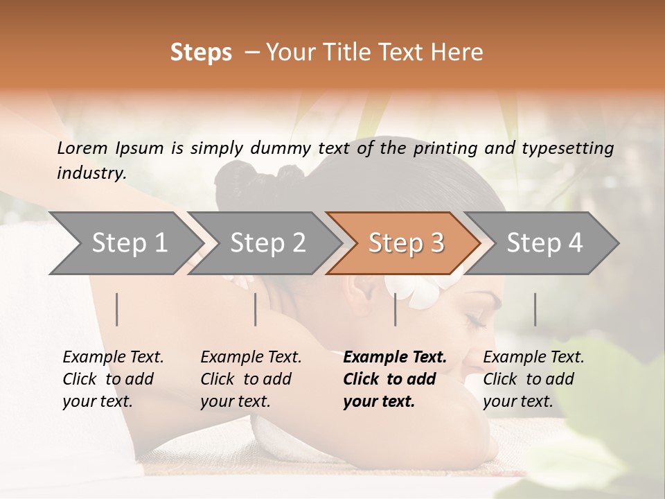 Medicine Relaxation Wellness PowerPoint Template