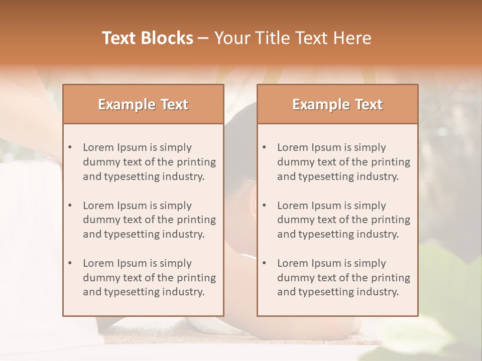 Medicine Relaxation Wellness PowerPoint Template