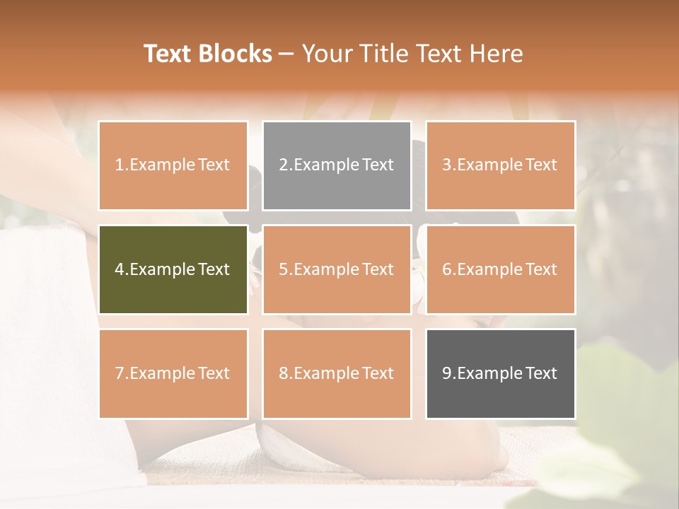 Medicine Relaxation Wellness PowerPoint Template