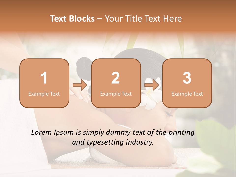 Medicine Relaxation Wellness PowerPoint Template