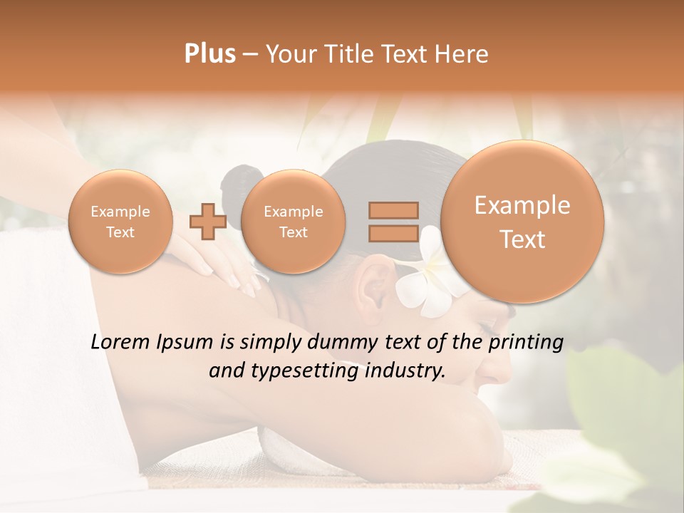 Medicine Relaxation Wellness PowerPoint Template