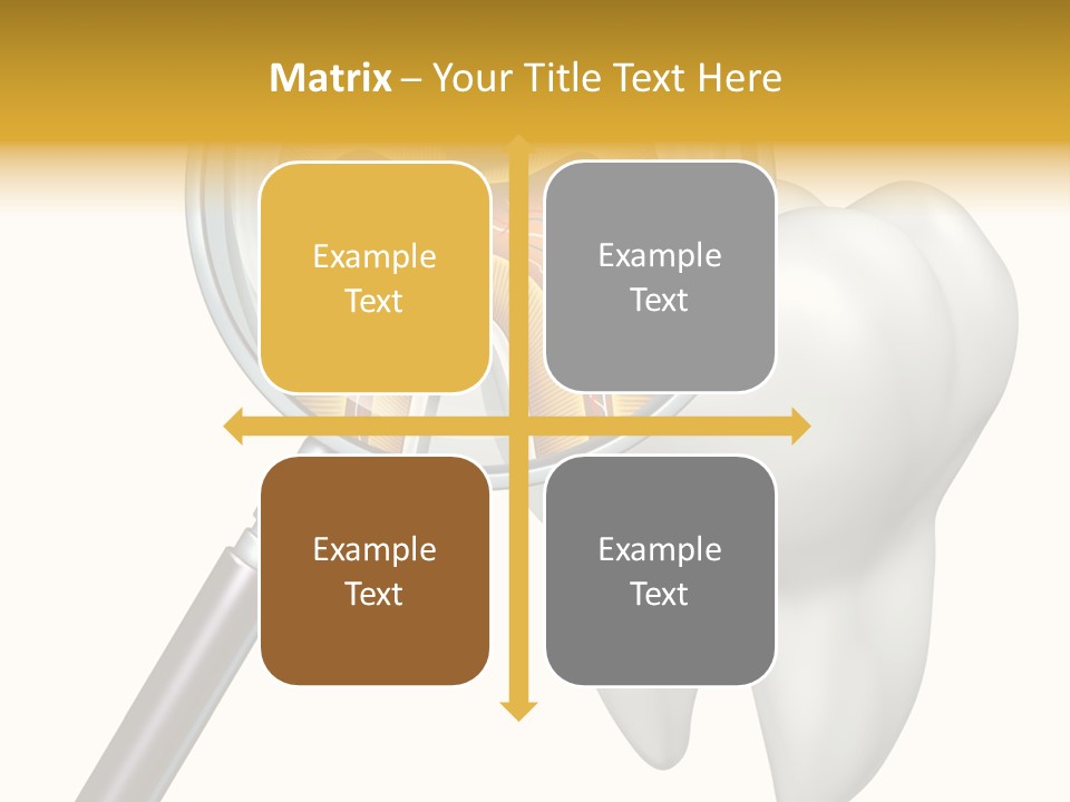 Tooth Cavity Filling PowerPoint Template