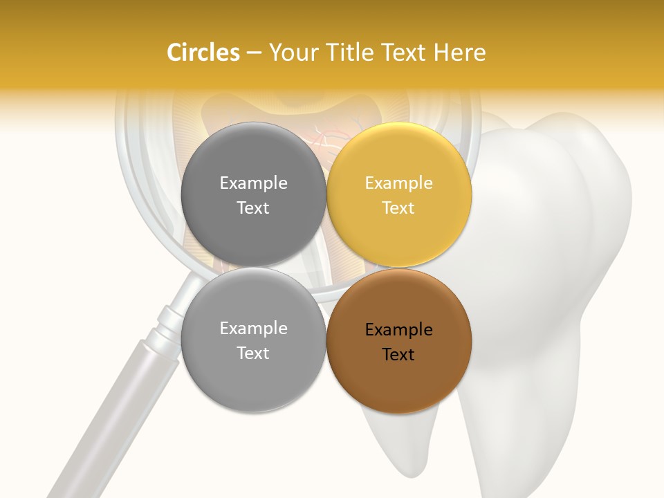 Tooth Cavity Filling PowerPoint Template
