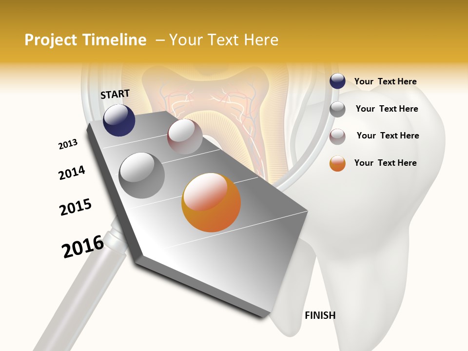 Tooth Cavity Filling PowerPoint Template