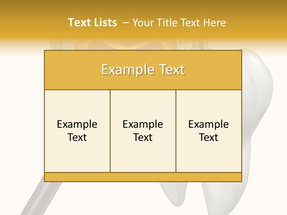 Tooth Cavity Filling PowerPoint Template