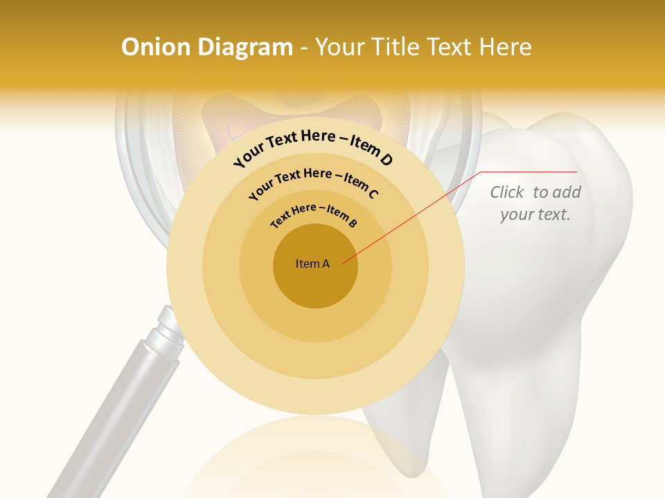 Tooth Cavity Filling PowerPoint Template
