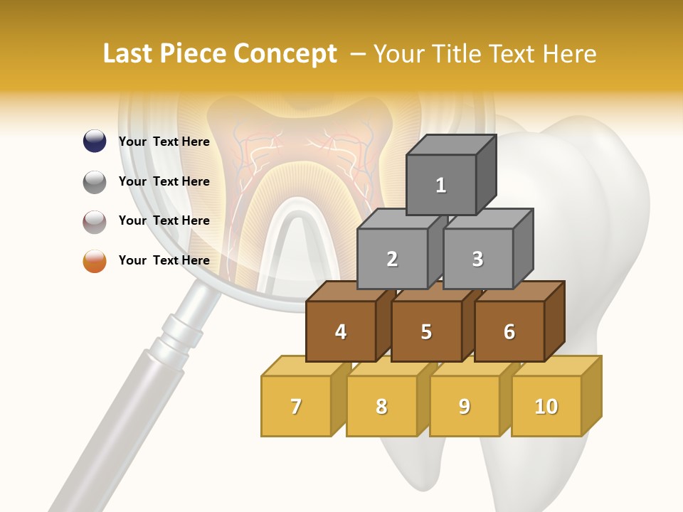 Tooth Cavity Filling PowerPoint Template
