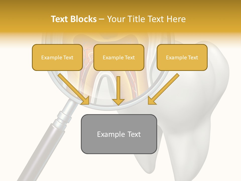 Tooth Cavity Filling PowerPoint Template