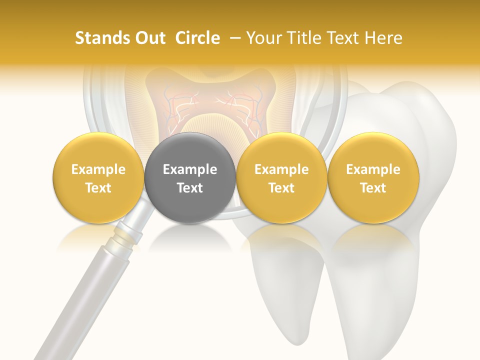 Tooth Cavity Filling PowerPoint Template