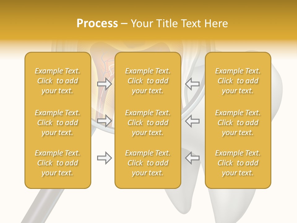 Tooth Cavity Filling PowerPoint Template