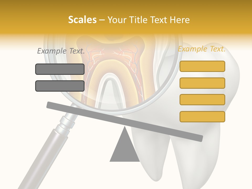 Tooth Cavity Filling PowerPoint Template