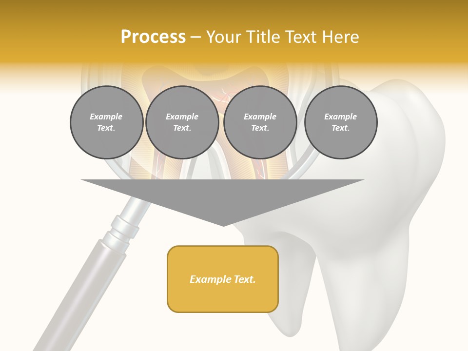 Tooth Cavity Filling PowerPoint Template