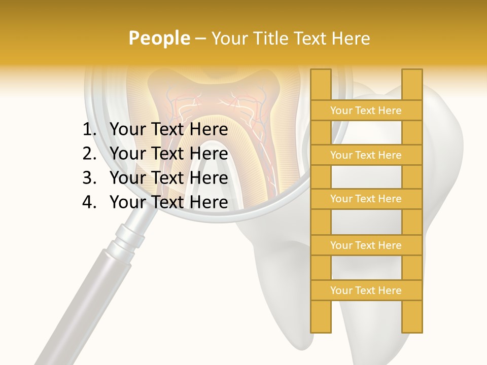 Tooth Cavity Filling PowerPoint Template