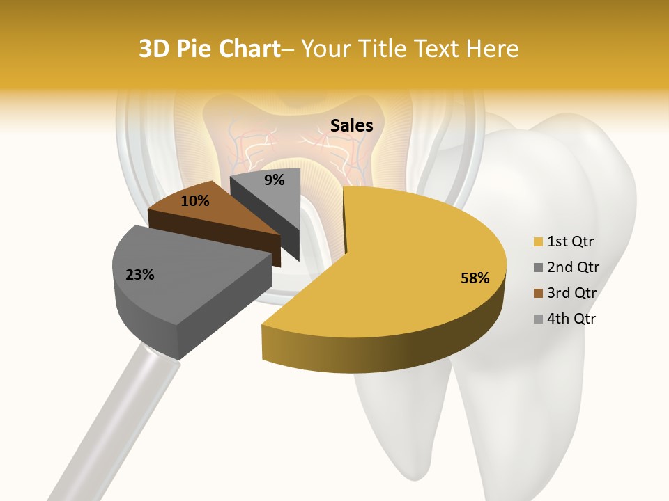 Tooth Cavity Filling PowerPoint Template