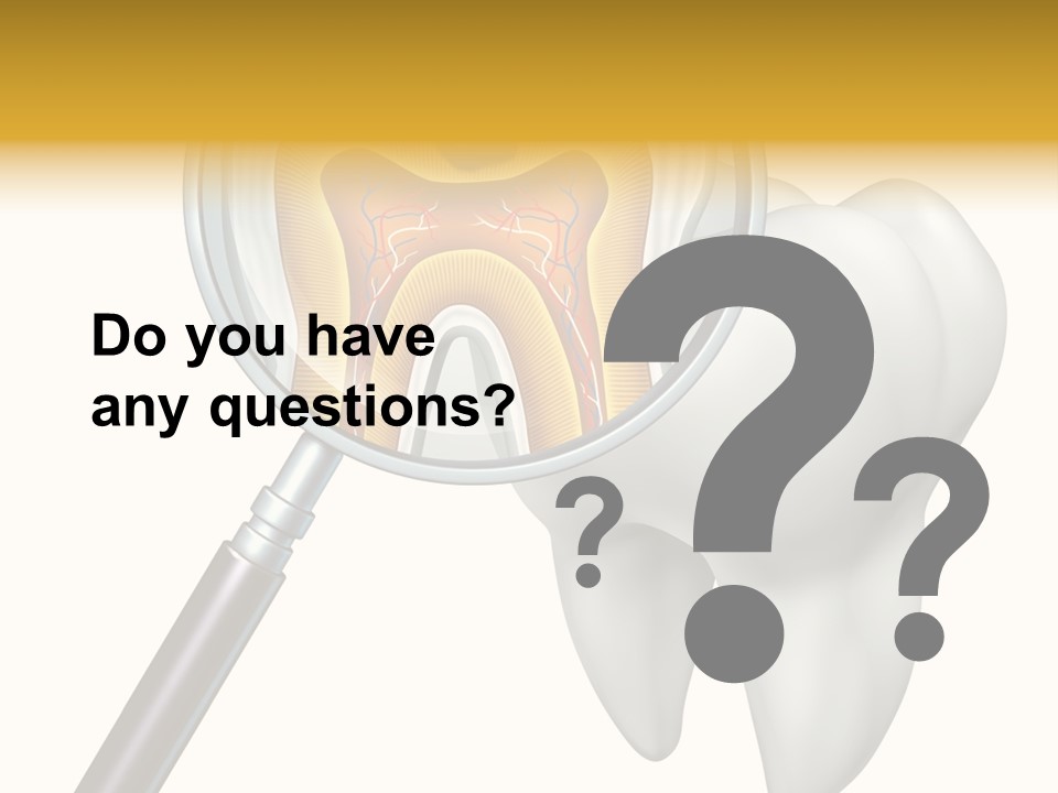 Tooth Cavity Filling PowerPoint Template