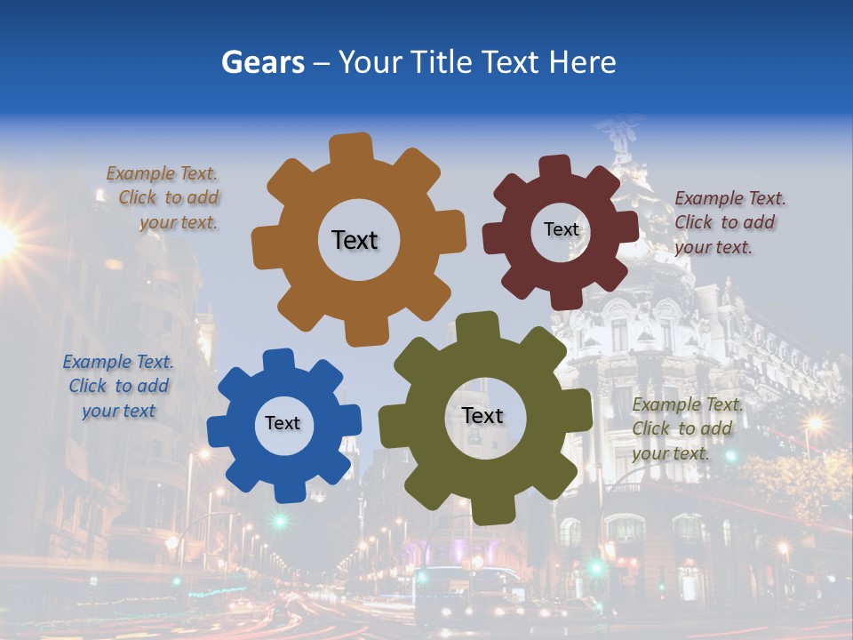 Historical Landscape European PowerPoint Template