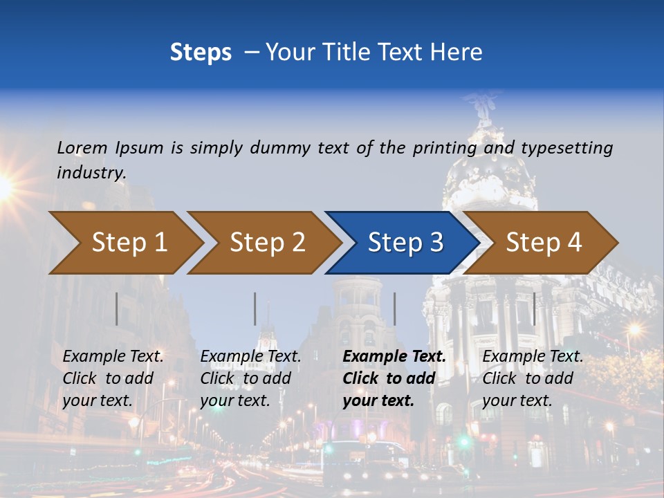 Historical Landscape European PowerPoint Template