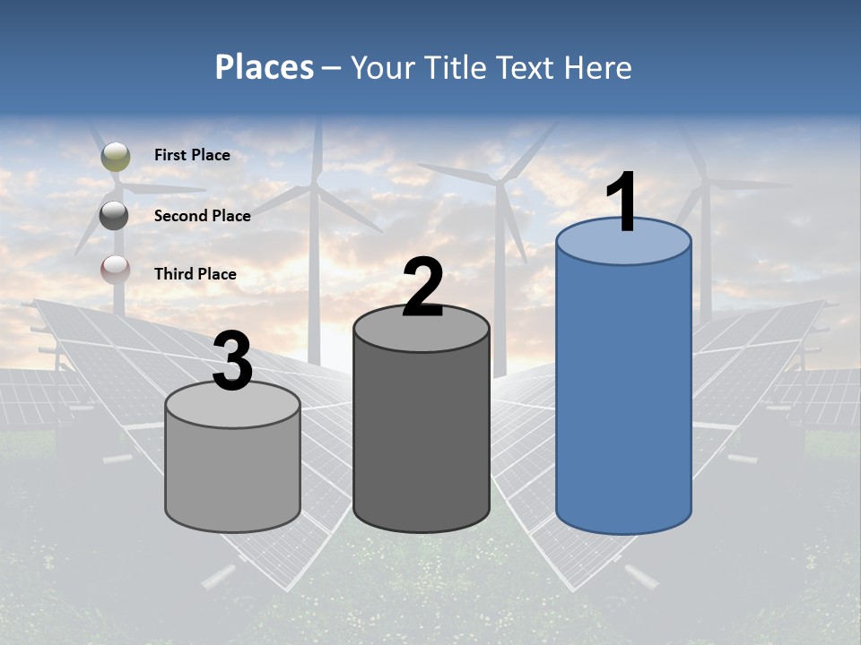 Wind Sun Turbine PowerPoint Template
