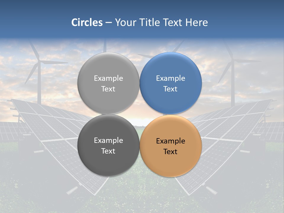 Wind Sun Turbine PowerPoint Template