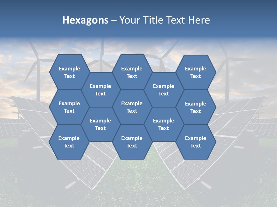 Wind Sun Turbine PowerPoint Template