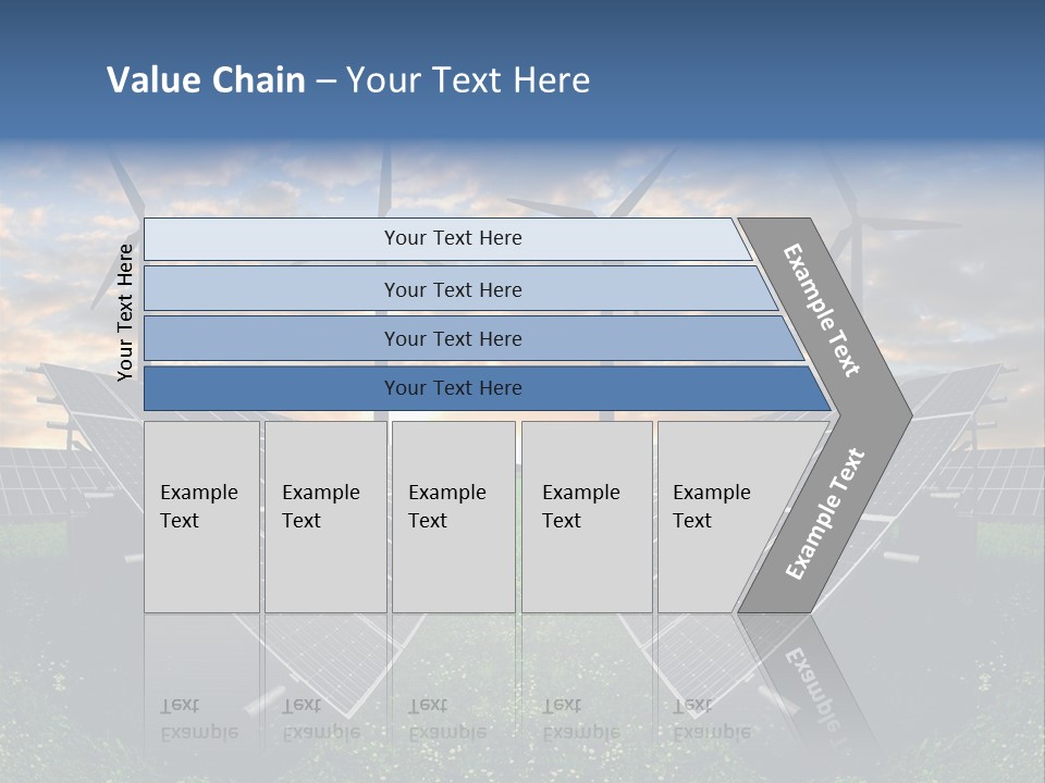 Wind Sun Turbine PowerPoint Template