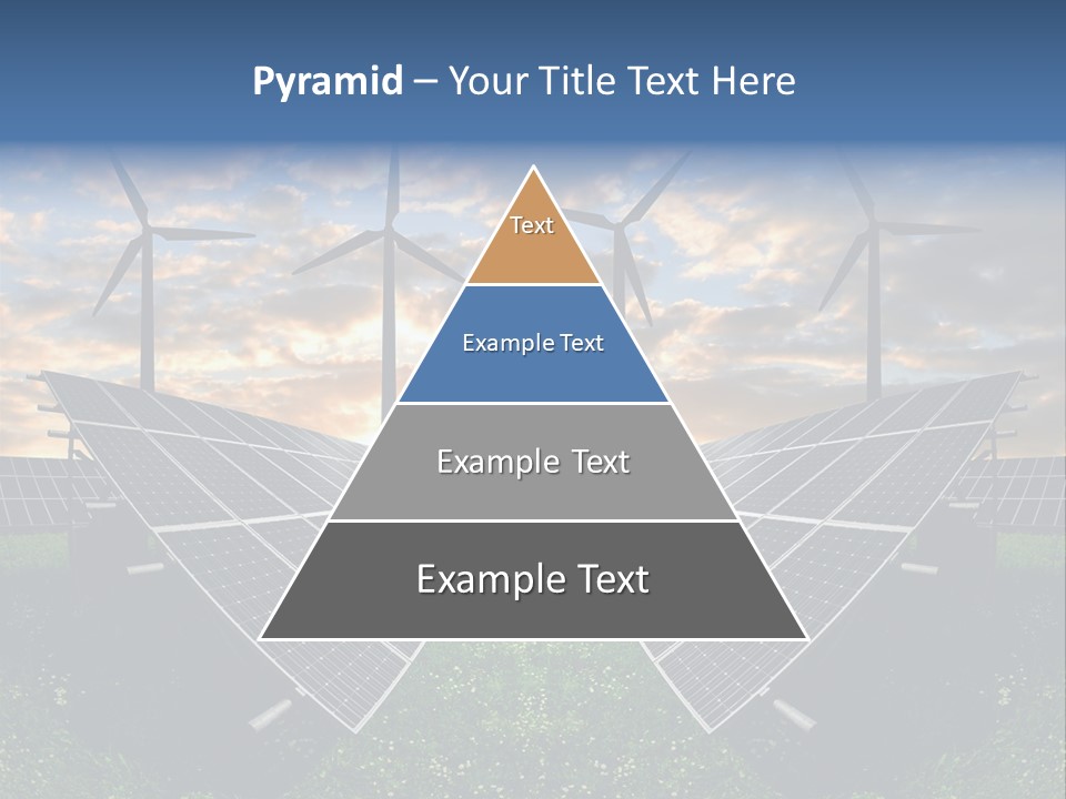 Wind Sun Turbine PowerPoint Template