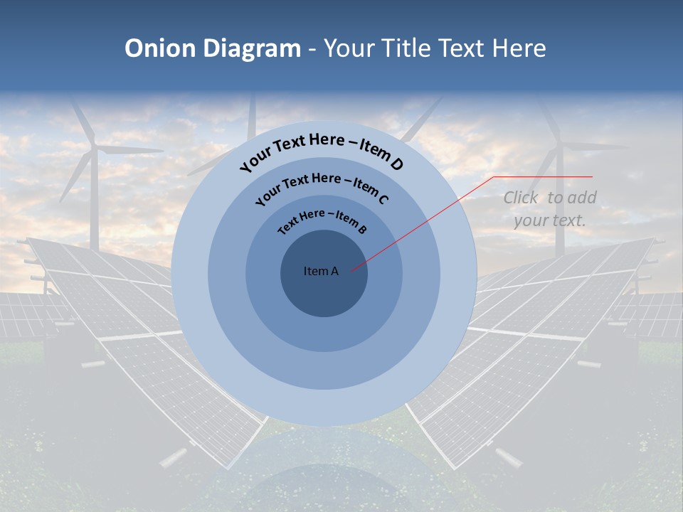 Wind Sun Turbine PowerPoint Template