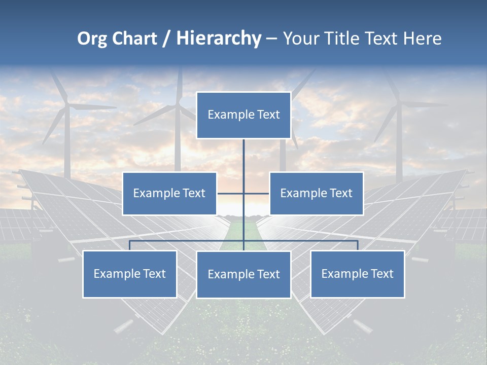 Wind Sun Turbine PowerPoint Template