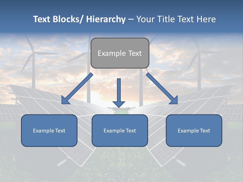 Wind Sun Turbine PowerPoint Template