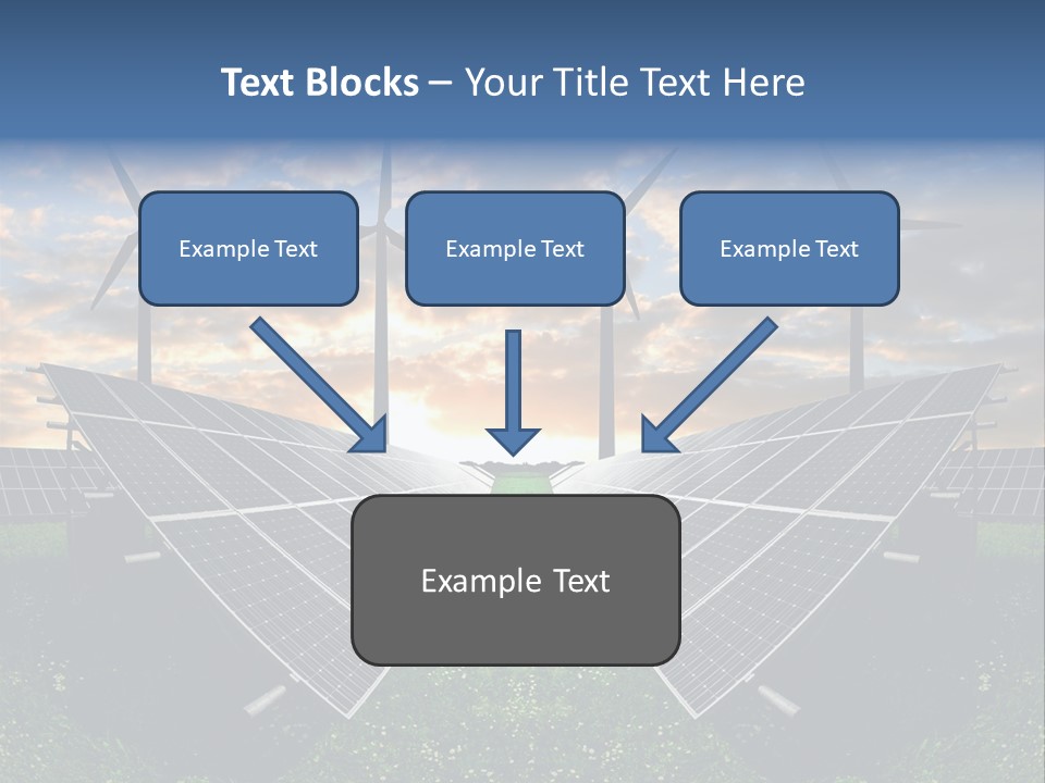Wind Sun Turbine PowerPoint Template