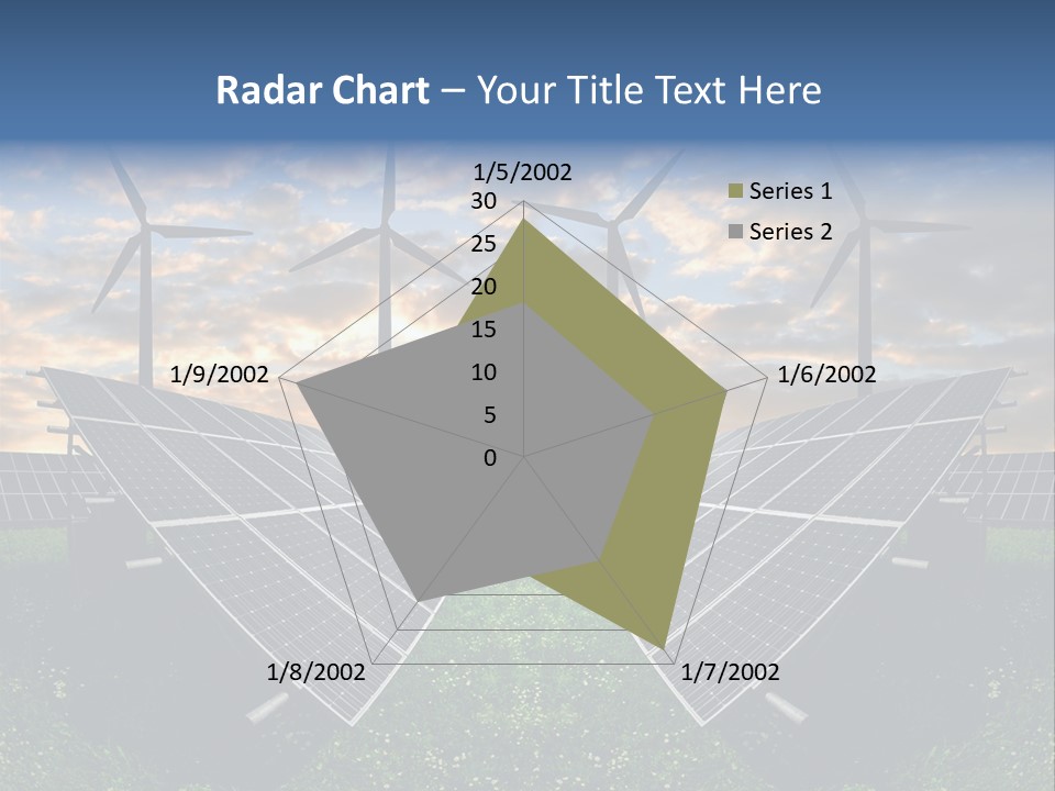 Wind Sun Turbine PowerPoint Template