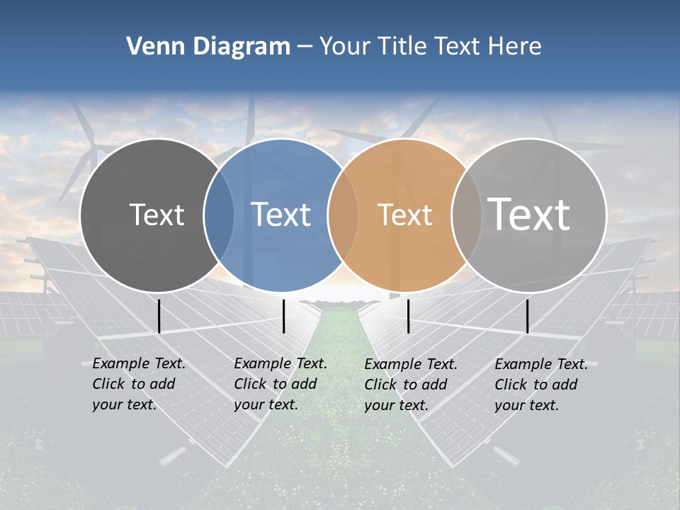 Wind Sun Turbine PowerPoint Template