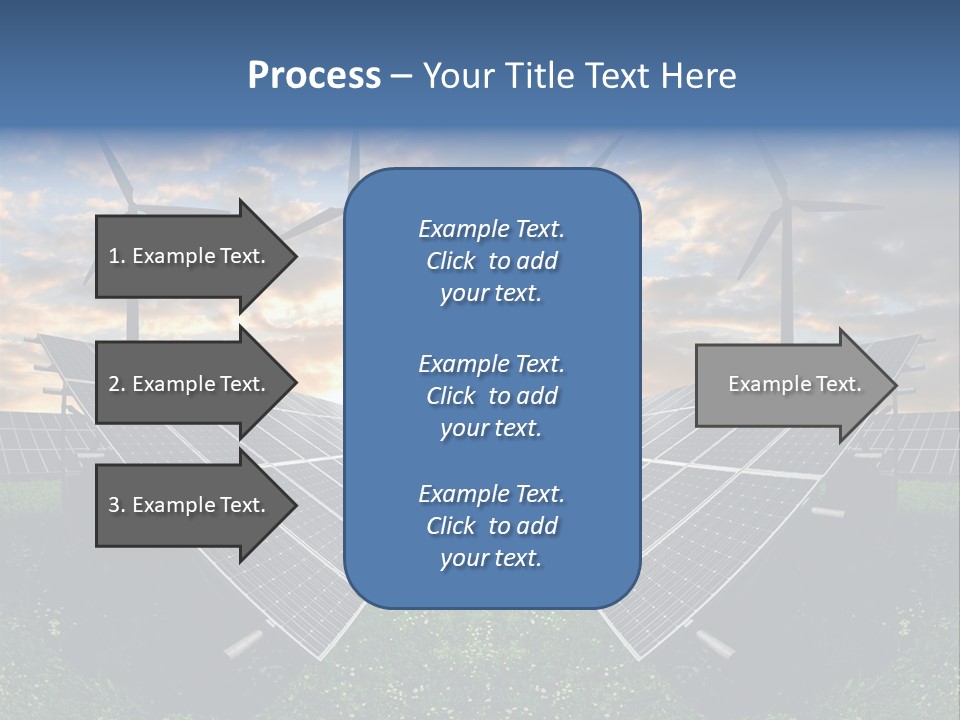 Wind Sun Turbine PowerPoint Template