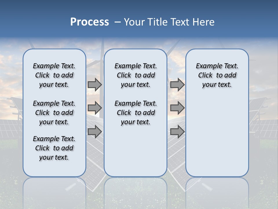Wind Sun Turbine PowerPoint Template