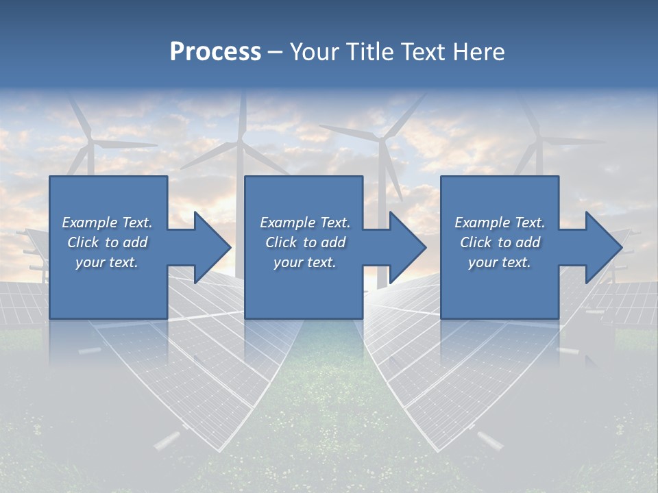 Wind Sun Turbine PowerPoint Template