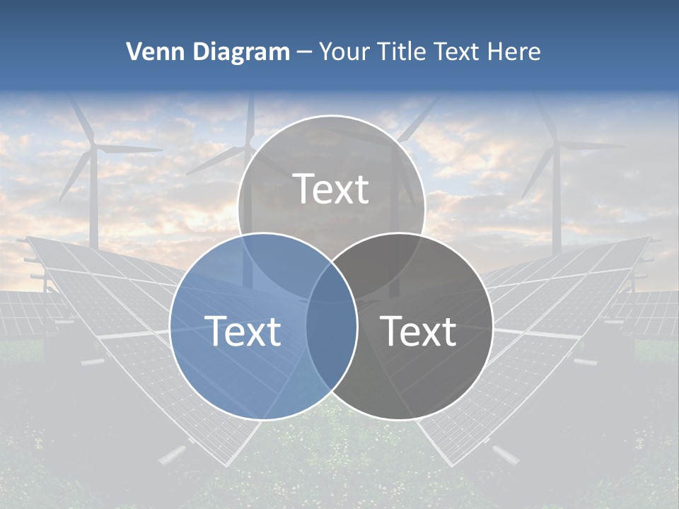 Wind Sun Turbine PowerPoint Template