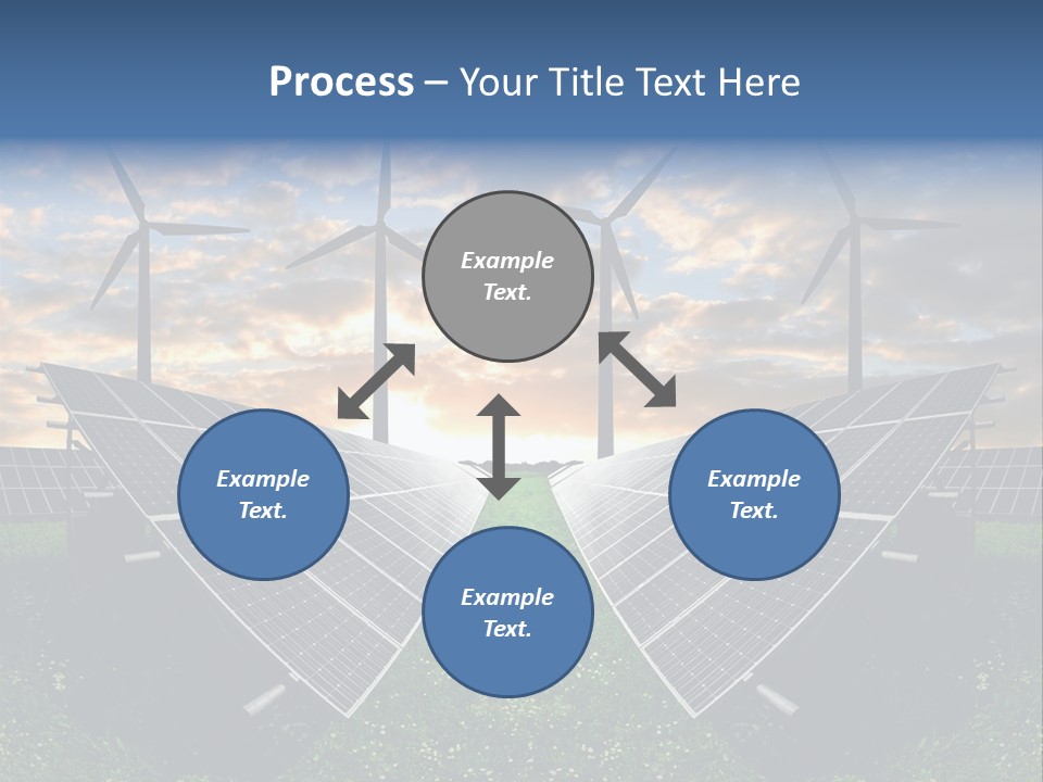 Wind Sun Turbine PowerPoint Template