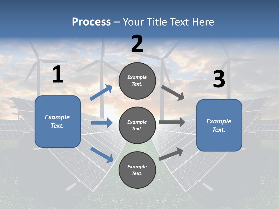 Wind Sun Turbine PowerPoint Template