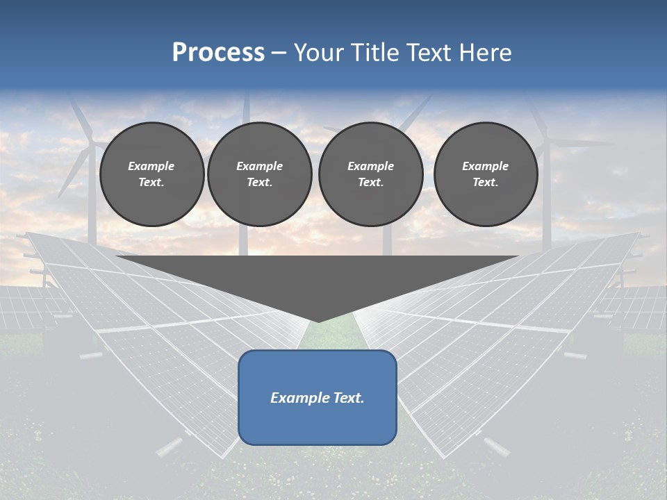 Wind Sun Turbine PowerPoint Template