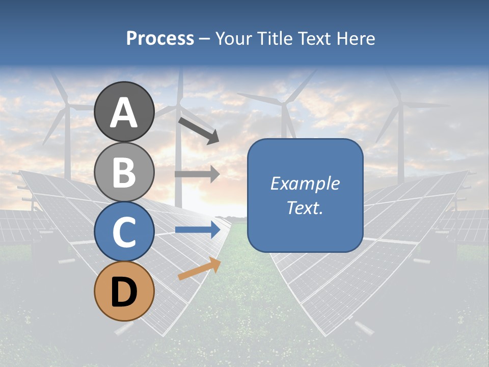 Wind Sun Turbine PowerPoint Template