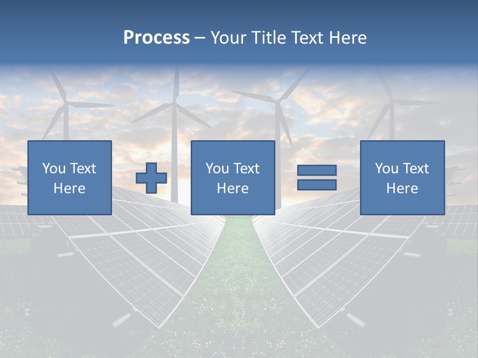 Wind Sun Turbine PowerPoint Template