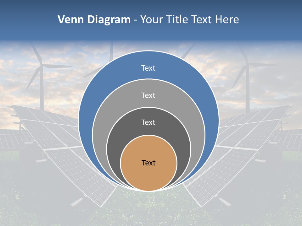 Wind Sun Turbine PowerPoint Template