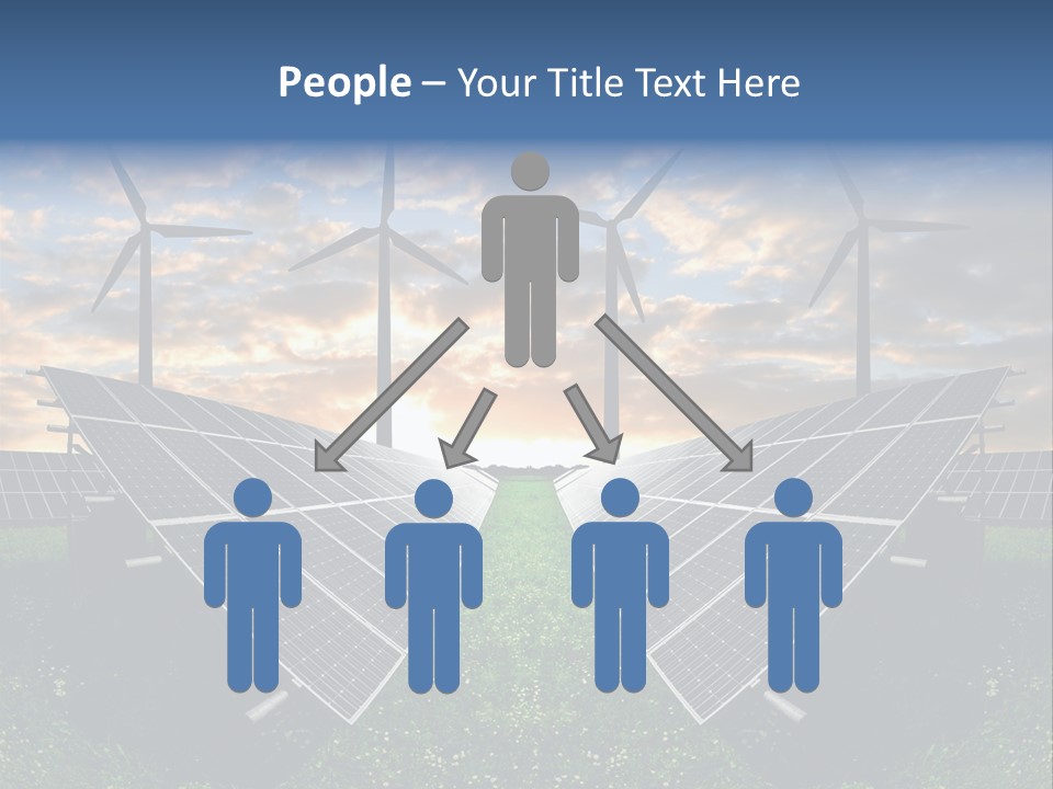 Wind Sun Turbine PowerPoint Template