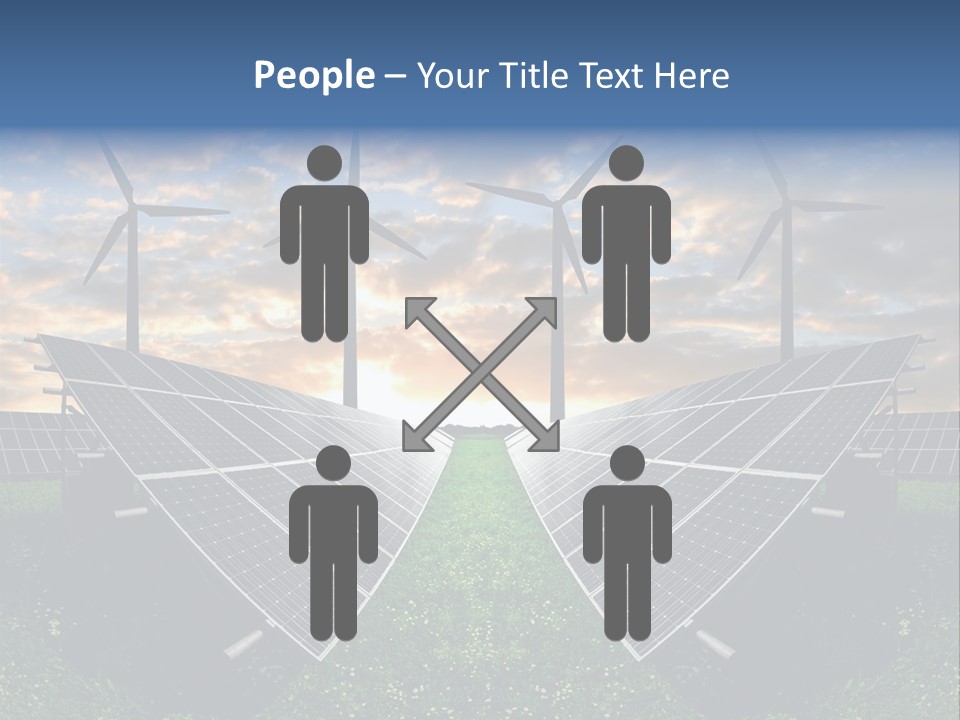 Wind Sun Turbine PowerPoint Template