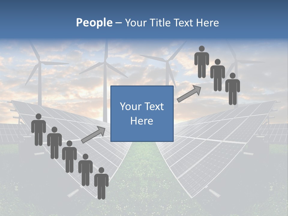 Wind Sun Turbine PowerPoint Template